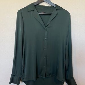 Quince Dark Green Blouse